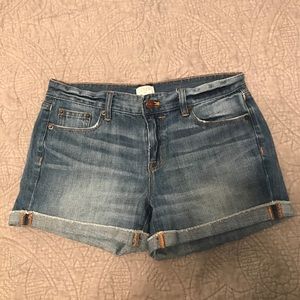 J Crew denim shorts